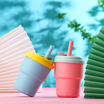 Fun & Colorful Cups – Perfect for Refreshing Drinks Anytime! 🍹🌈